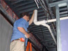 commercial plumbing project